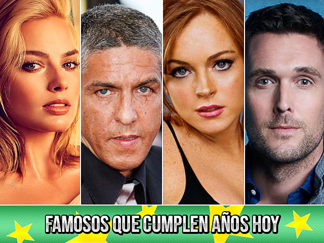 Famosos que cumplen años hoy (2 de julio)