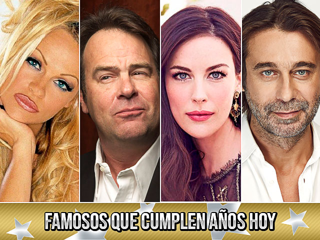 Famosos que cumplen años hoy (1 de julio)