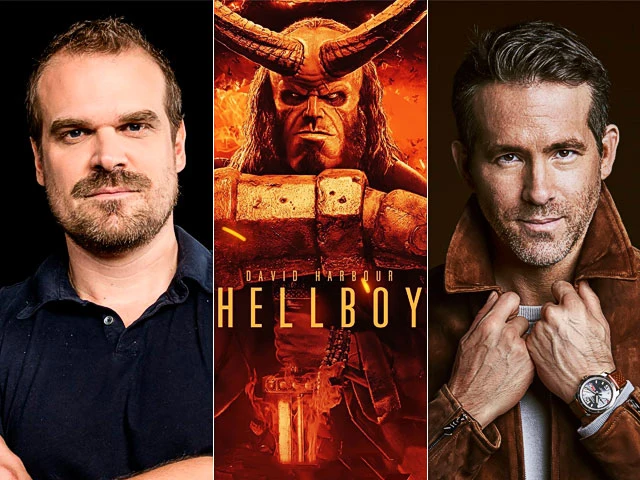 David Harbour buscó el consejo de Ryan Reynolds tras el fracaso de su 'Hellboy'