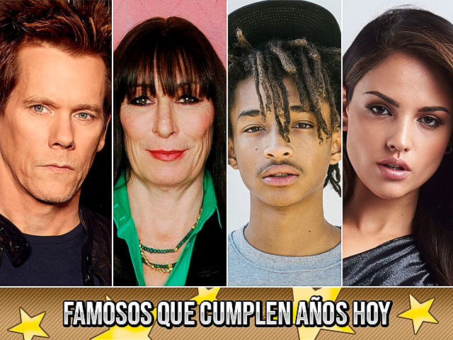 Famosos que cumplen años hoy (8 de julio)