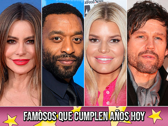 Famosos que cumplen años hoy (10 de julio)