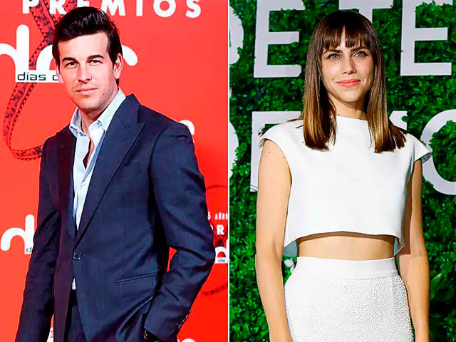 El Beso de Mario Casas y la actriz Aura Garrido
