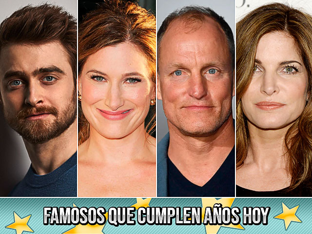 Famosos que cumplen años hoy (23 de julio)