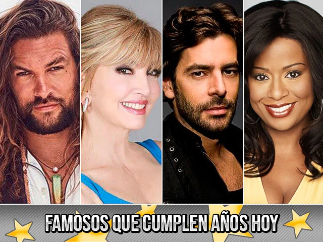 Famosos que cumplen años hoy (1 de agosto)