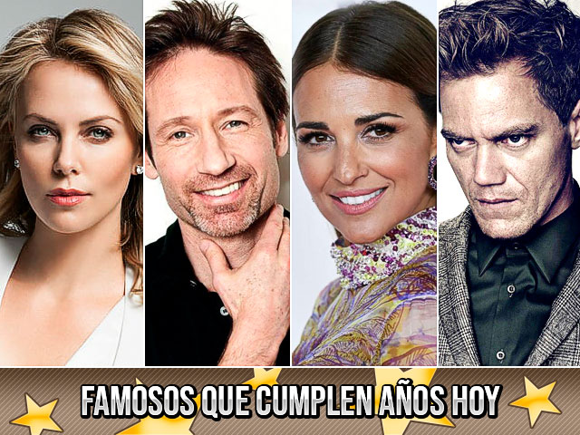 Famosos que cumplen años hoy (7 de agosto)