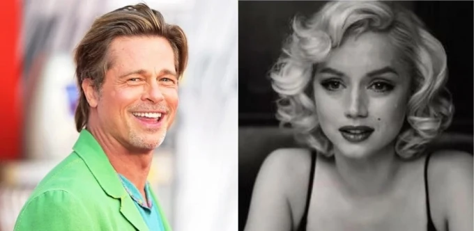 Brad Pitt alaba a Ana de Armas por su interpretación de Marylin Monroe en 'Blonde'