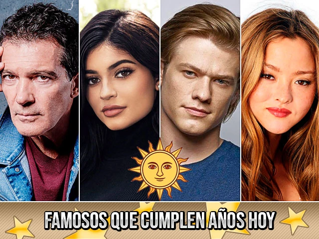 Famosos que cumplen años hoy (10 de agosto)