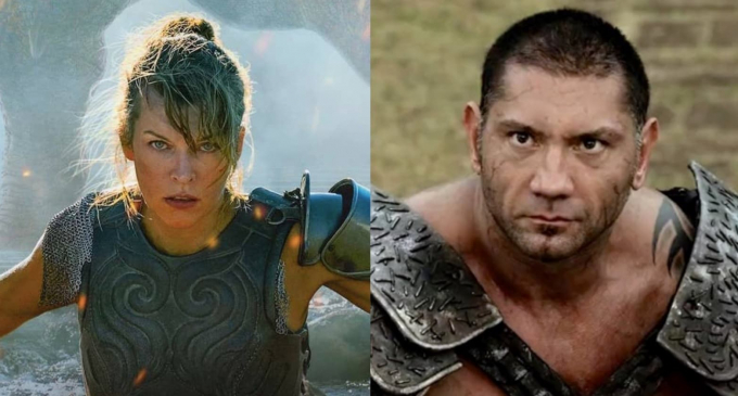 Dave Bautista y Milla Jovovich lucharán en 'In the Lost Lands', la nueva película de George R.R. Martin