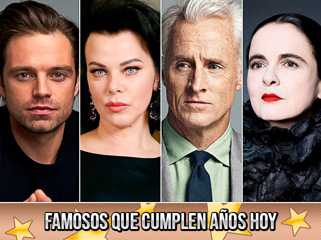 Famosos que cumplen años hoy (13 de agosto)
