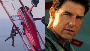 'Misión imposible 7': Filtrada la arriesgadísima escena de Tom Cruise colgando de un avión
