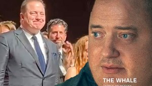 'The Whale': Brendan Fraser llora durante la ovación por su papel en el filme