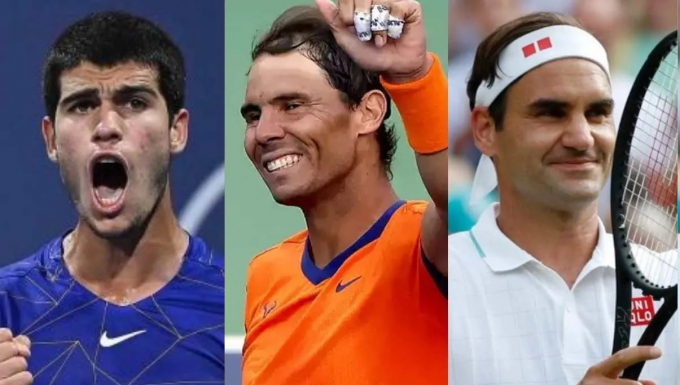 Actor y película favorita de Carlos Alcaraz, Rafael Nadal y Roger Federer