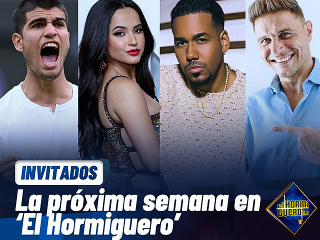 'El Hormiguero 3.0': Todos los invitados de la semana que viene