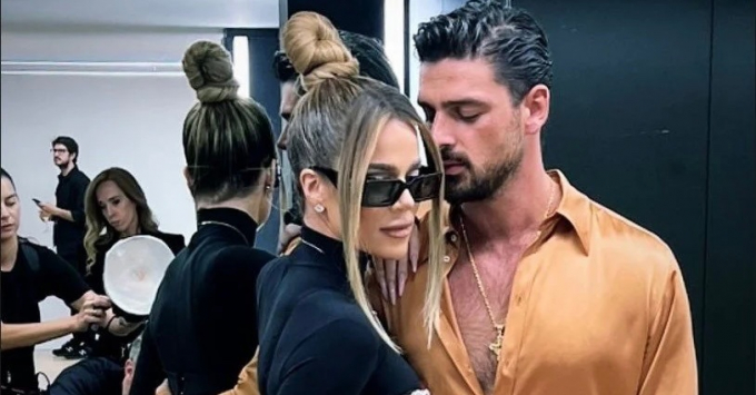 Khloe Kardashian y Michele Morrone ('365 días') intiman durante la Semana de la Moda de Milán