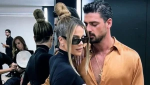 Khloe Kardashian y Michele Morrone ('365 días') intiman durante la Semana de la Moda de Milán