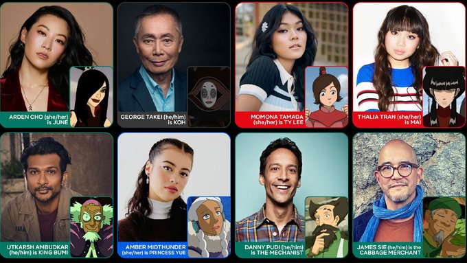 Avatar: The Last Airbender, se confirman 20 nuevos actores