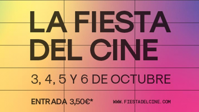Vuelve la Fiesta del Cine con entradas a 3,50 euros durante cuatro días, Ya disponible Online