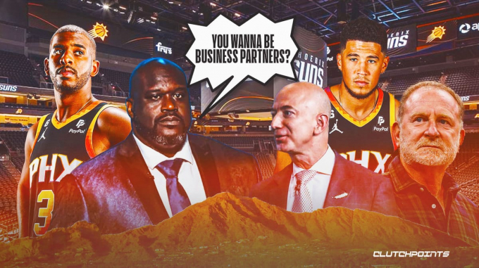 Shaquille O'Neal interesado en comprar los Suns con Jeff Bezos: 