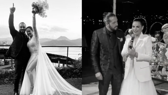 Maite Perroni y Andrés Tovar ya se casaron y publicaron la primera foto: “¡Lo hicimos!”