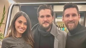 El encuentro de Messi con Jon Snow