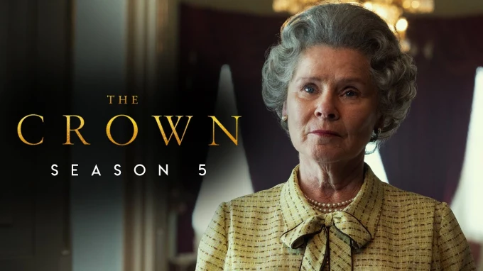 The Crown: La princesa Diana, la reina Isabel y el príncipe Carlos, entre la familia real, en el primer vistazo a la quinta temporada.