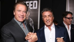 Arnold Schwarzenegger se junta con Sylvester Stallone para tallar calabazas: 'Feliz Halloween'