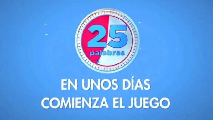 25 Palabras: el nuevo concurso de Telecinco