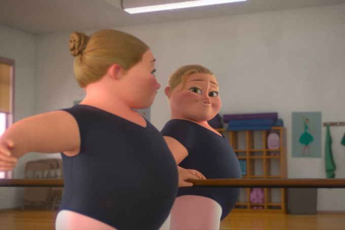 Esta nueva película de Disney sobre la dismorfia corporal tiene una protagonista de talla grande.