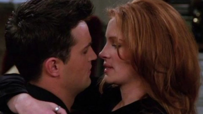 Julia Roberts Mattew Perry en Friends