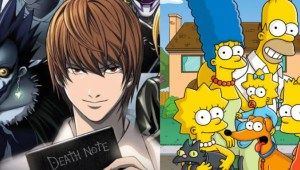 'Los Simpson': Se pasan al anime para un especial de Halloween sobre Death Note