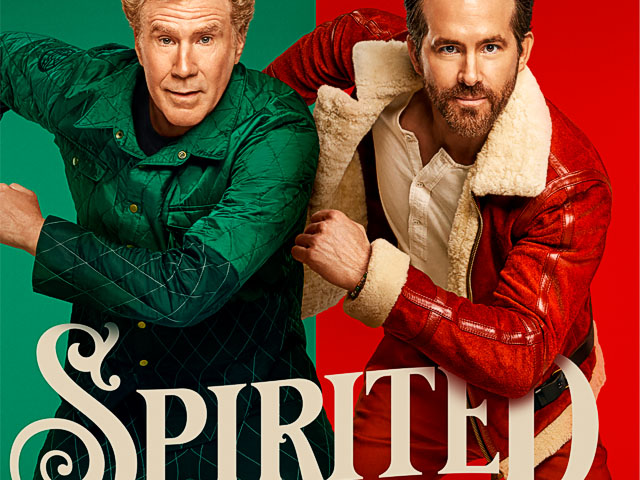 Ryan Reynolds y Will Ferrell iluminan las fiestas en el tráiler de 'Spirited'