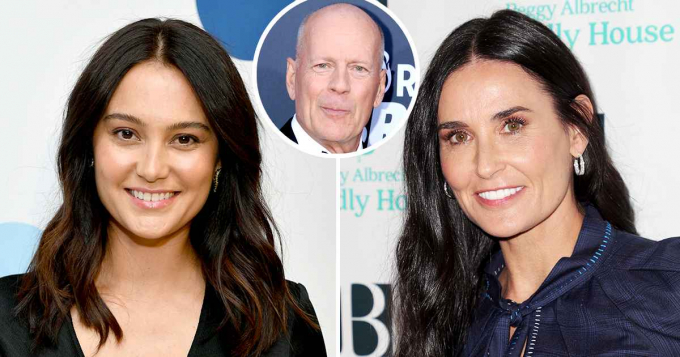 Emma, la esposa de Bruce Willis, le desea a Demi Moore un feliz 60 cumpleaños: 