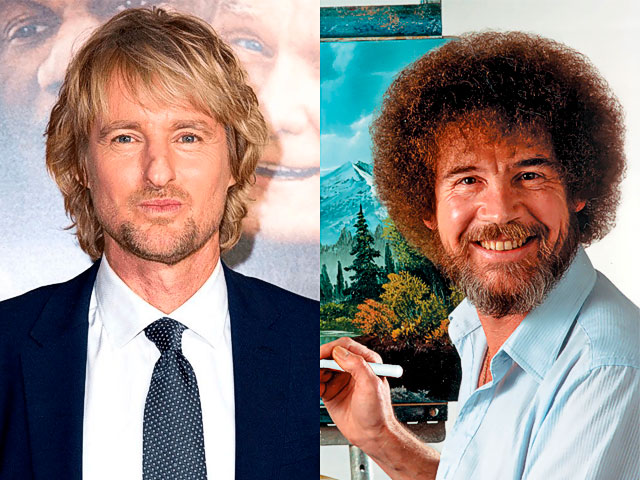 'Paint': Revelada una imagen con Owen Wilson transformado en el mítico pintor Bob Ross