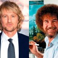 Noticia 'Paint': Revelada una imagen con Owen Wilson transformado en el mítico pintor Bob Ross