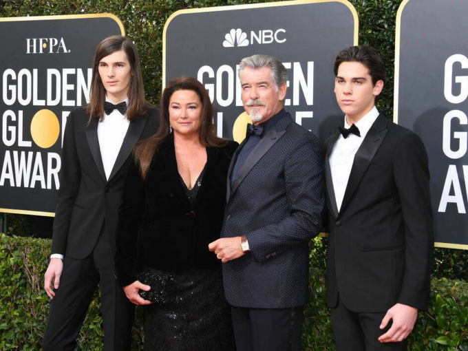 Los hijos de Pierce Brosnan admiten que 