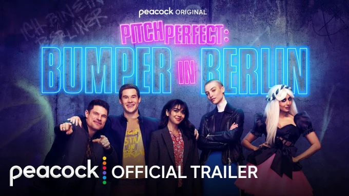Adam DeVine y Sarah Hyland hacen un dúo en el spin-off de 'Pitch Perfect' 'Bumper en Berlín' - Mira