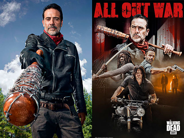 Jeffrey Dean Morgan se rompió los dos pies durante el rodaje de The Walking Dead