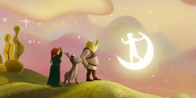 La nueva introducción de Dreamworks rinde homenaje a Shrek, Kung Fu Panda y otros.