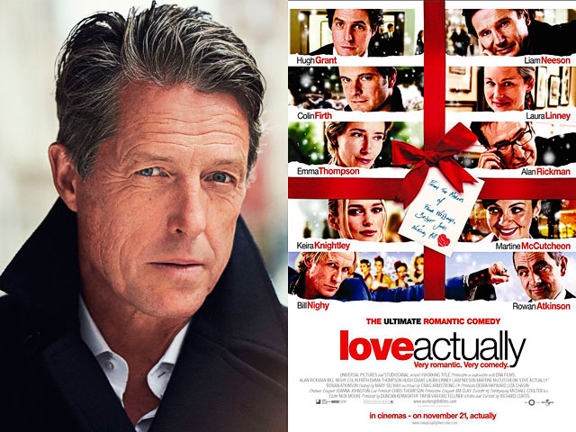 Hugh Grant odió rodar una escena de Love Actually