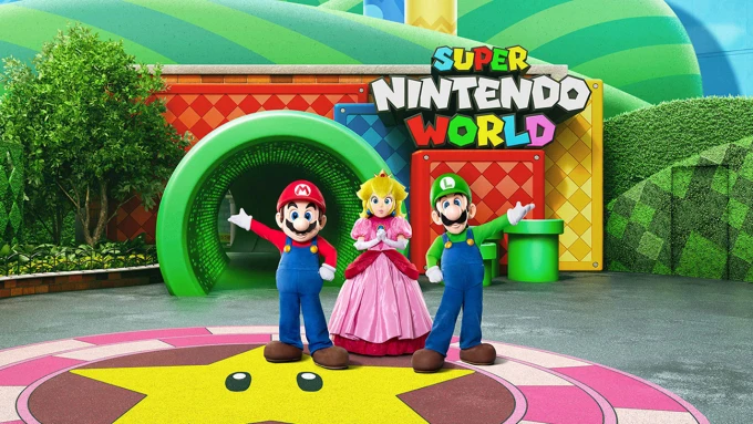 El Super Nintendo World de Universal Studios Hollywood abre en febrero.