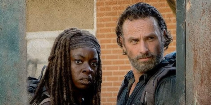 Rick y Michonne se reencuentran para preparar el spinoff de The Walking Dead