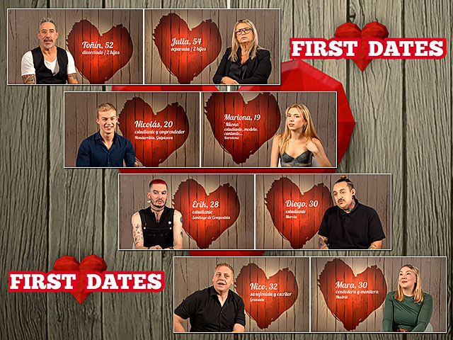 ‘First Dates’: Las citas más interesantes de ayer (miércoles 11 de enero)