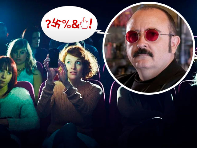 Carlos Areces y su vídeo viral sobre el móvil en el Cine