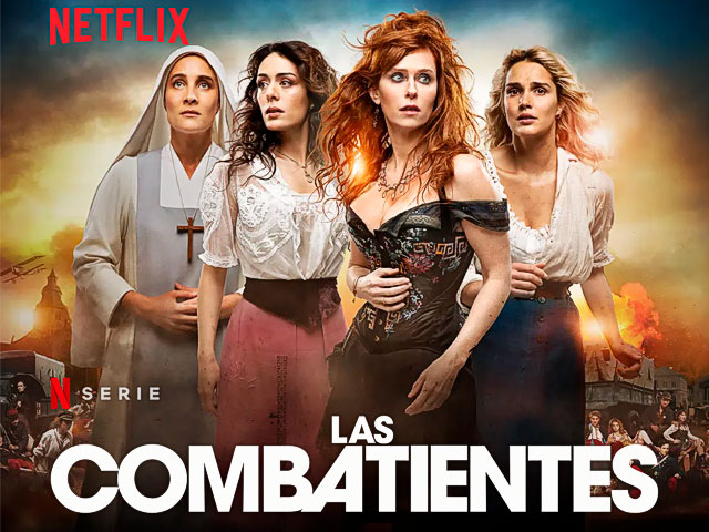 Las protagonistas francesas de Las Combatientes, la miniserie de Netflix