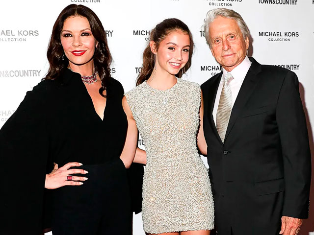 Te presentamos a Carys, la hija de Catherine Zeta-Jones y Michael Douglas
