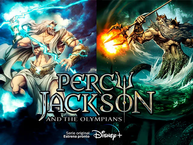 La serie Percy Jackson de Disney+ ha encontrado a sus Poseidón y Zeus
