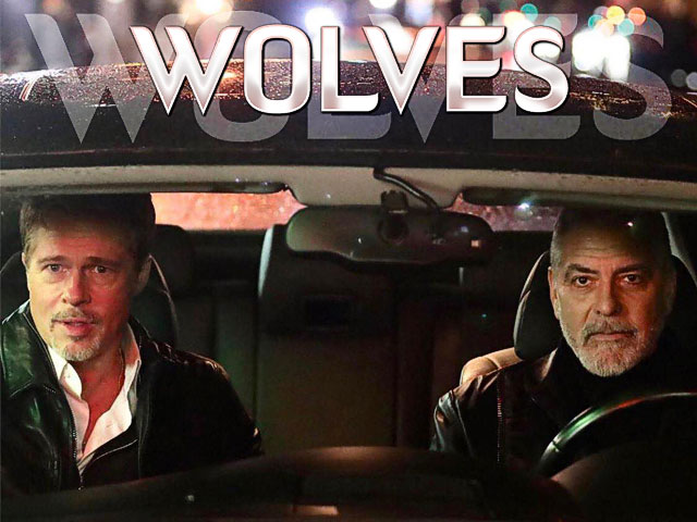 'Wolves': Filtradas nuevas imágenes de Brad Pitt y George Clooney en pleno rodaje