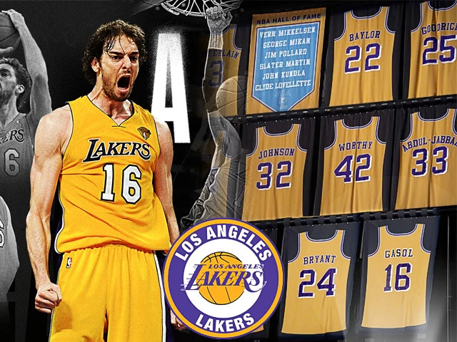 Los Lakers retiran esta noche la camiseta de Pau Gasol