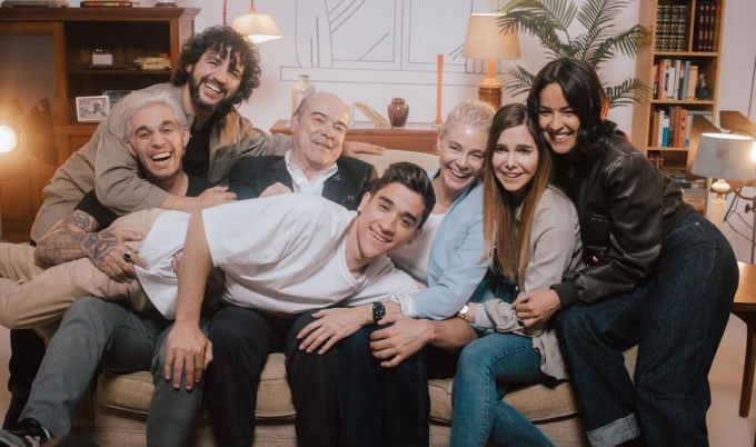Primer vídeo y fotos de El reencuentro de los Serrano