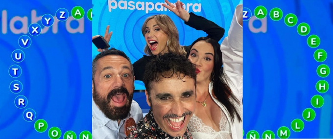 Los invitados de 'Pasapalabra': Martita de Graná, Canco Rodríguez, Pepón Nieto y Cecilia Gómez